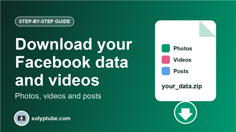 How to Download Your Facebook Data and Video